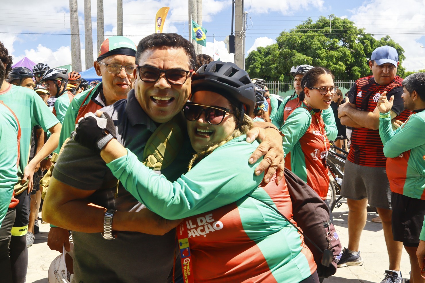 Eco Pedal reúne ciclistas e promove esporte e integração durante programação dos 67 anos de Nova Floresta