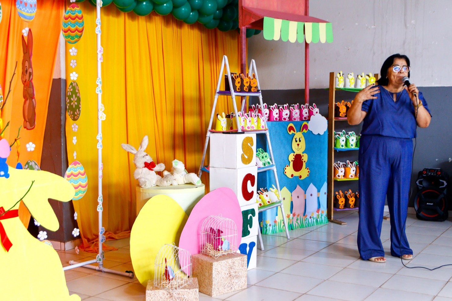 SCFV realiza culminância da Semana da Páscoa com atividades para crianças e adolescentes
