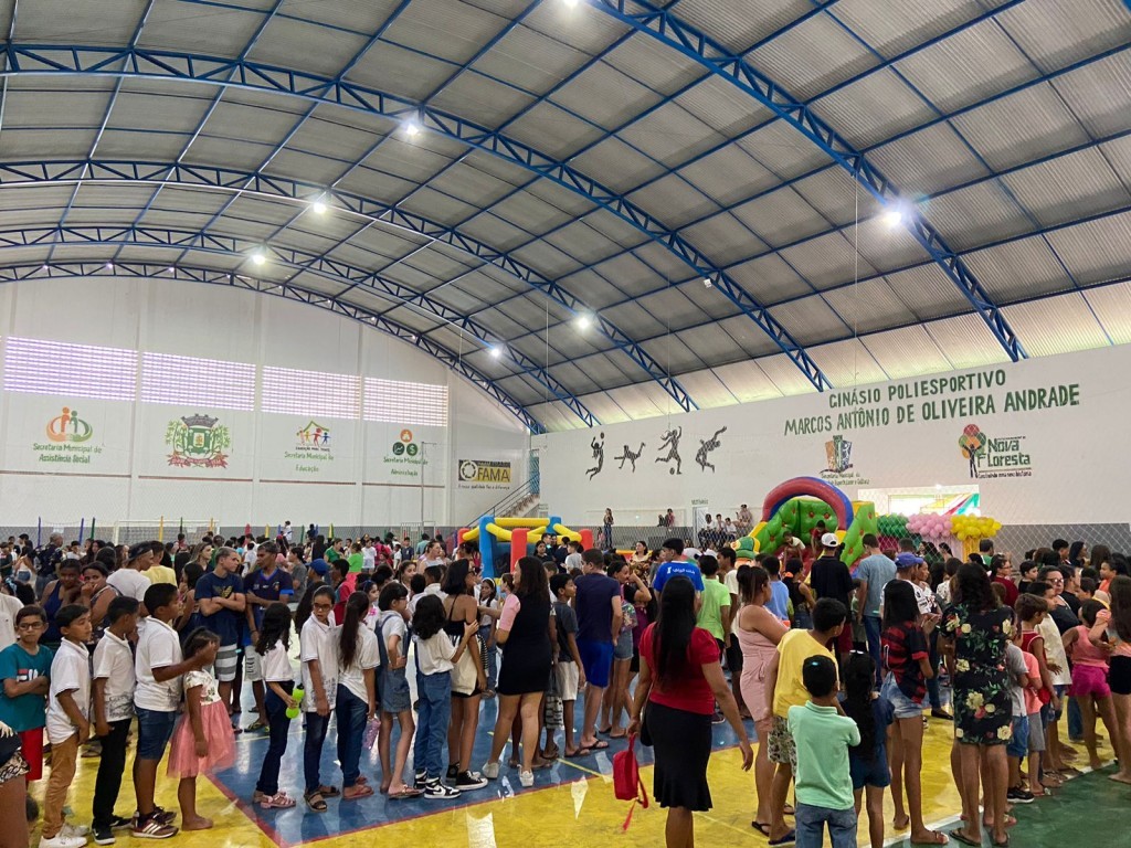 Prefeitura de Nova Floresta promove Dia das Crianças.