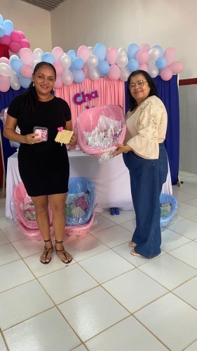 Continuação Semana do Bebê — Palestra com as mães atípicas e entrega de kit enxoval para as gestantes