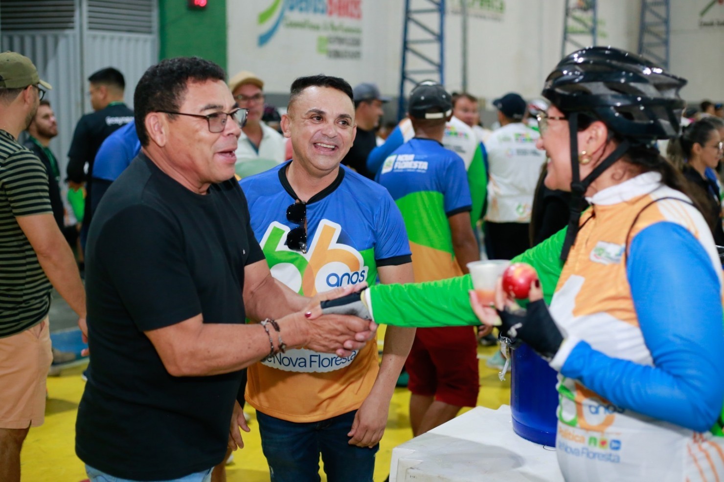 Eco Pedal reúne ciclistas de toda a região durante as festividades de 66 anos de Nova Floresta