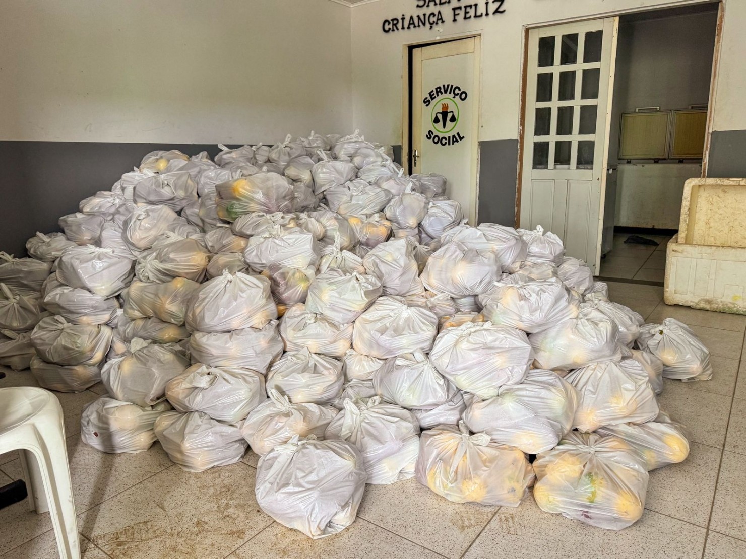 Nova Floresta recebe alimentos do Programa de Aquisição de Alimentos (PAA) para distribuição a famílias em vulnerabilidade social